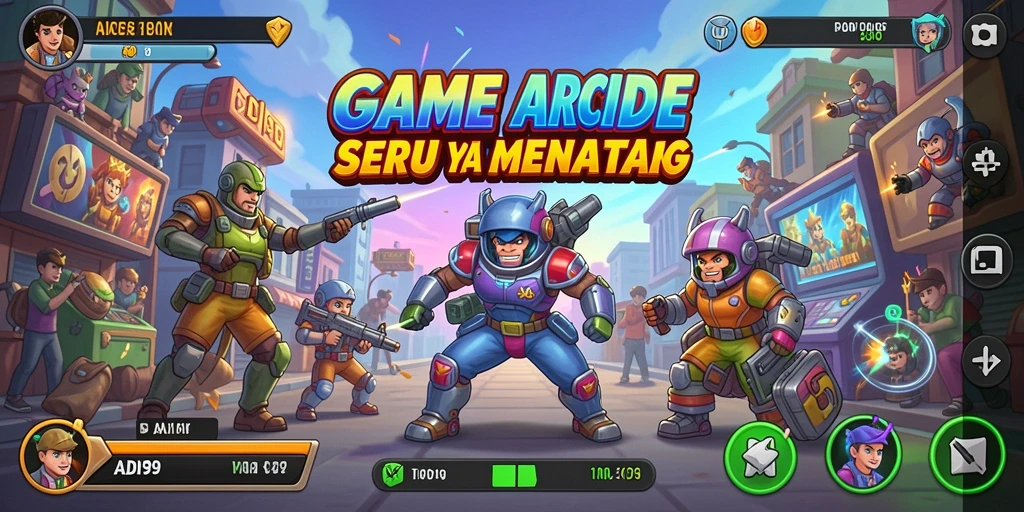 Tampilan gameplay ADI99 yang seru dan penuh aksi.