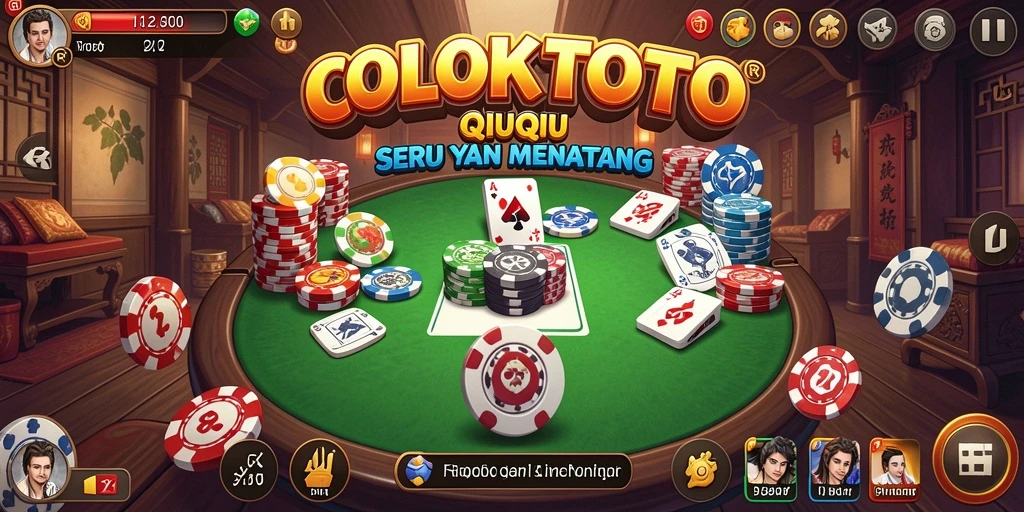 Tampilan gameplay QiuQiu yang menarik dan seru.