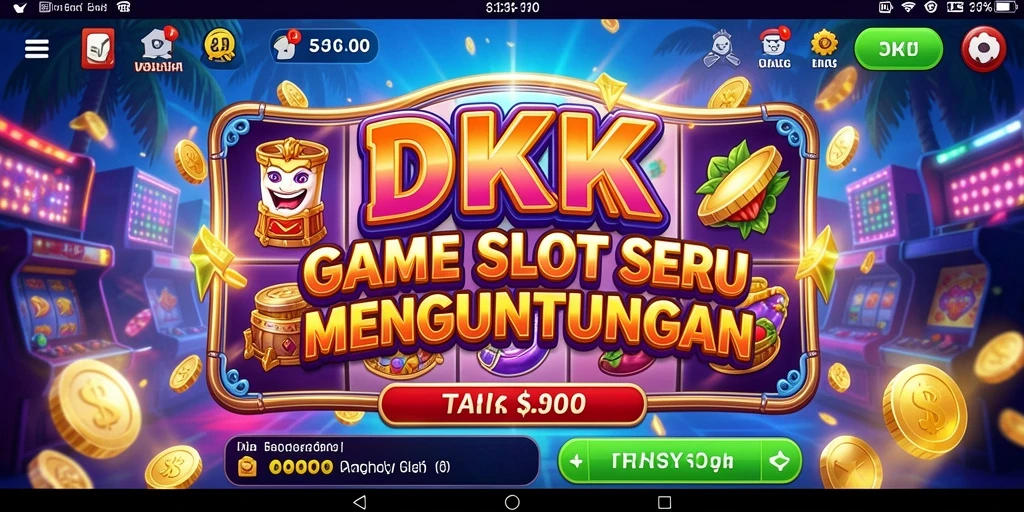 Tampilan gameplay DKK yang menegangkan dan penuh warna.